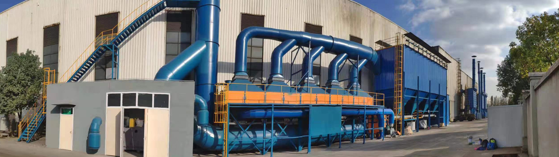 Design of ductwork for cement plants